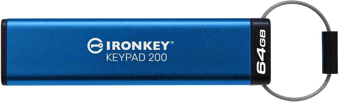 Kingston IronKey Keypad 200 Typ-A Hardware-verschlüsselter USB-Stick FIPS 140-3 Level 3 (ausstehend)