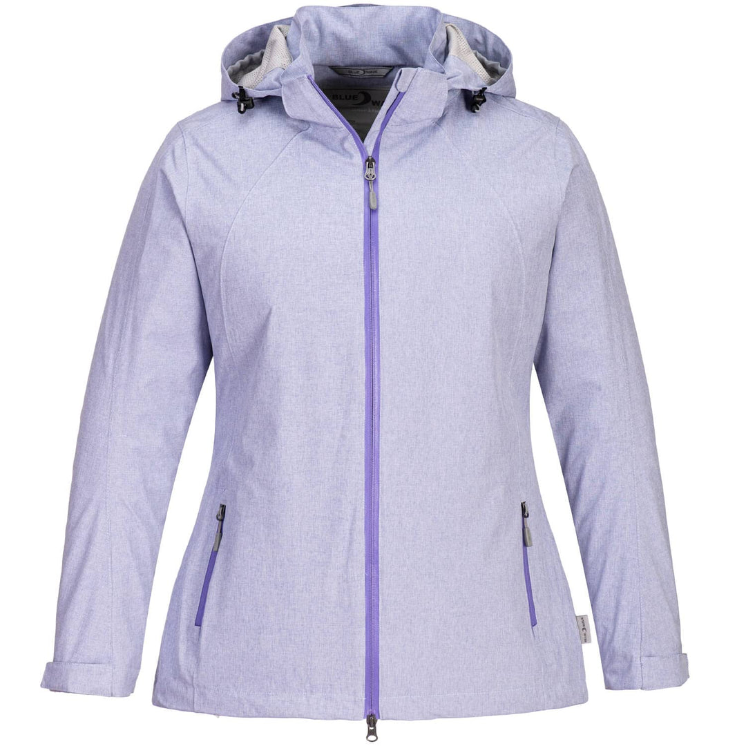 Blue Wave Damen Funktionsjacke Hannah - Outdoor-Jacke Regenjacke mit abnehmbarer Kapuze und Mesh-Inn