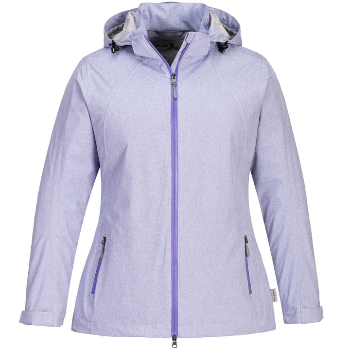 Blue Wave Damen Funktionsjacke Hannah - Outdoor-Jacke Regenjacke mit abnehmbarer Kapuze und Mesh-Inn