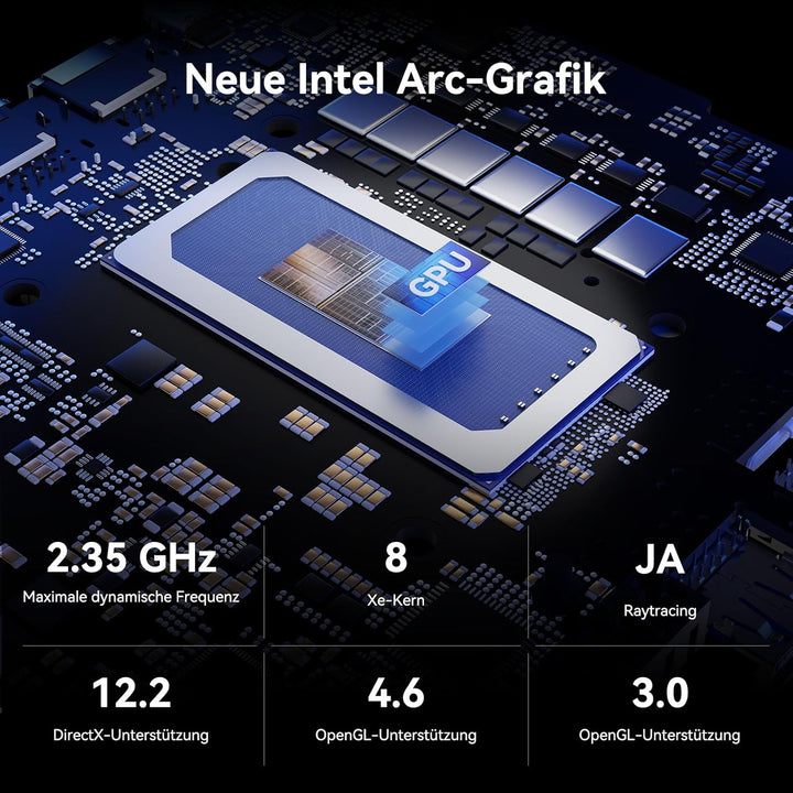 GEEKOM [Einziger Europäischer Hardware Preis für Intel Mini PC GT1 Mega mit Intel Core Ultra 9-185H(