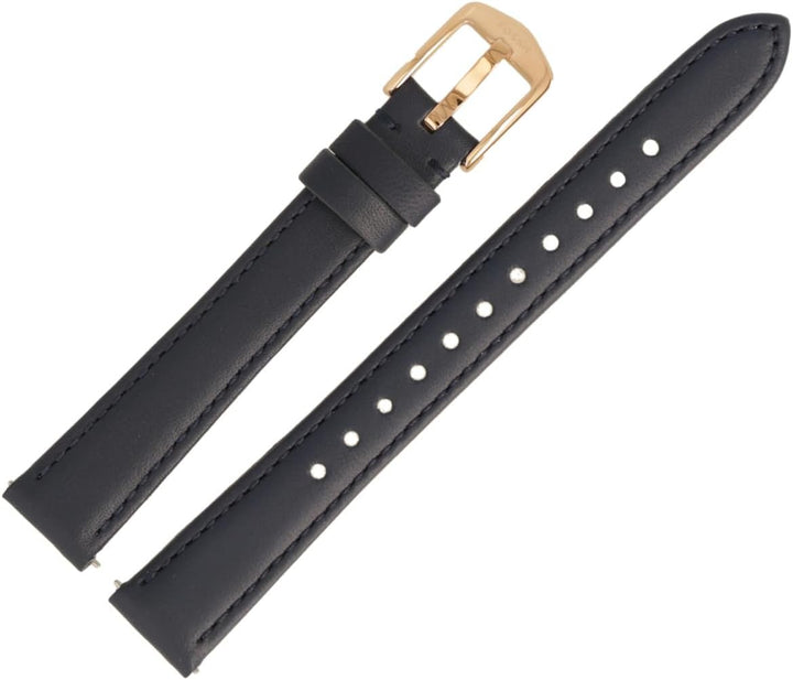 Fossil Uhrenarmband 14mm Leder Blau - ES-3843 | LB-ES3843