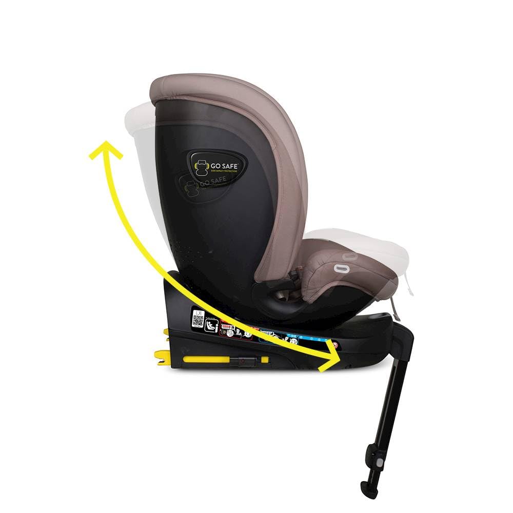 COSATTO Come &amp; Go 2-360° drehbarer Autositz, Geburt bis 4 Jahre (0-105 cm), Gruppe 0/0+/1 ISOFIX int