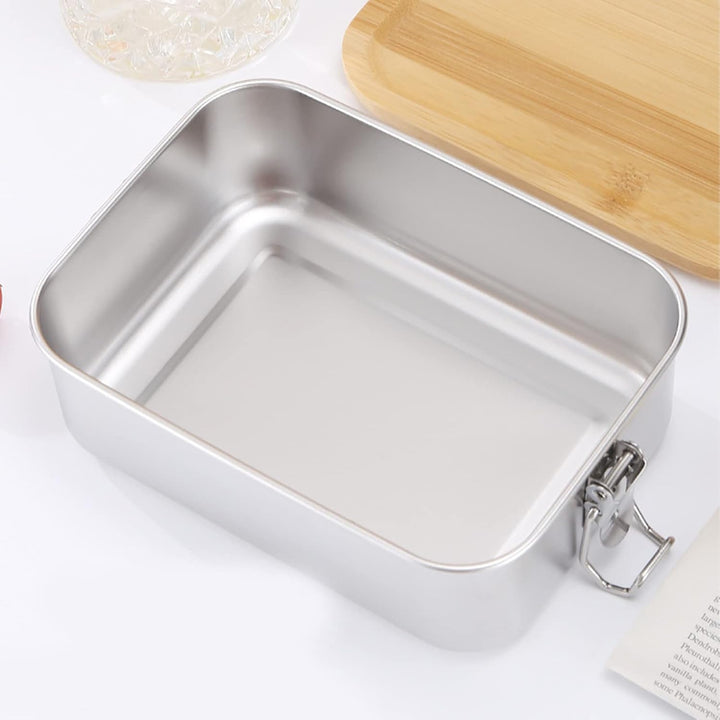 Bento Lunchbox für Erwachsene/Kinder,Edelstahl Brotdose und Lunchbox 800ml/1200ml/1500ml,Metalldose