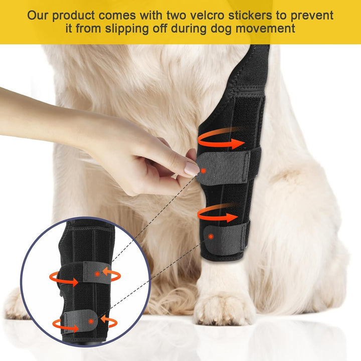KINBOM Hunde Kniebandage Hinterbein, Hunde Hinterbein Bandage Hunde-ACL-Klammer Hinterbein Hunde-Kni