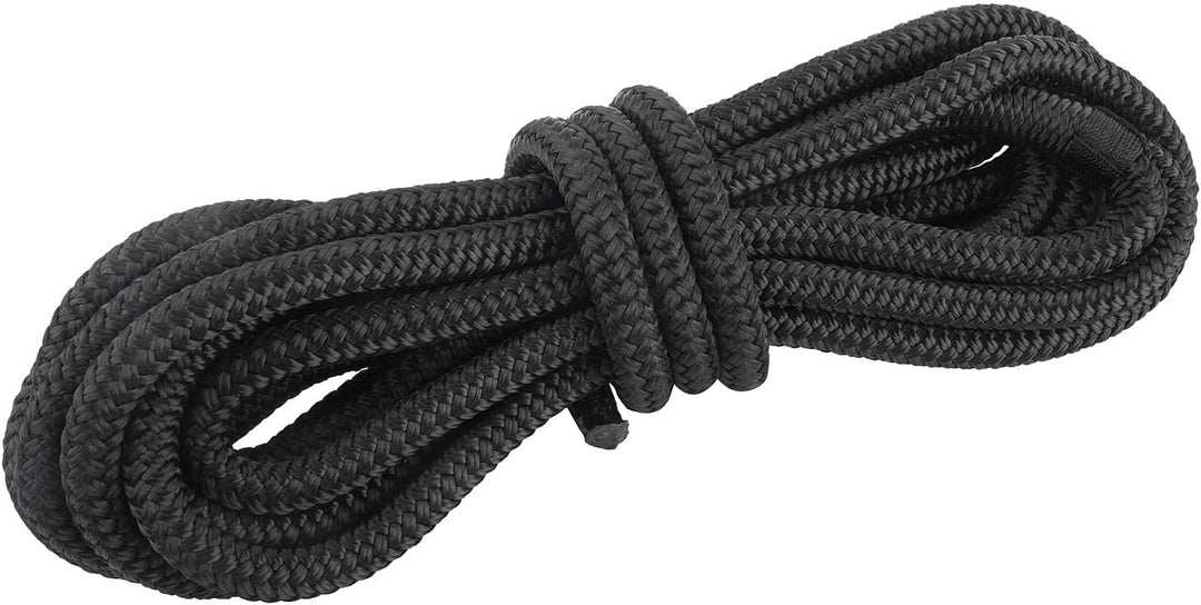 FreeTec 4 TLG Bootsseil Boot Fenderleine Nylon Dockline Festmacherleine Fenderseil mit Auge 12mm Dur
