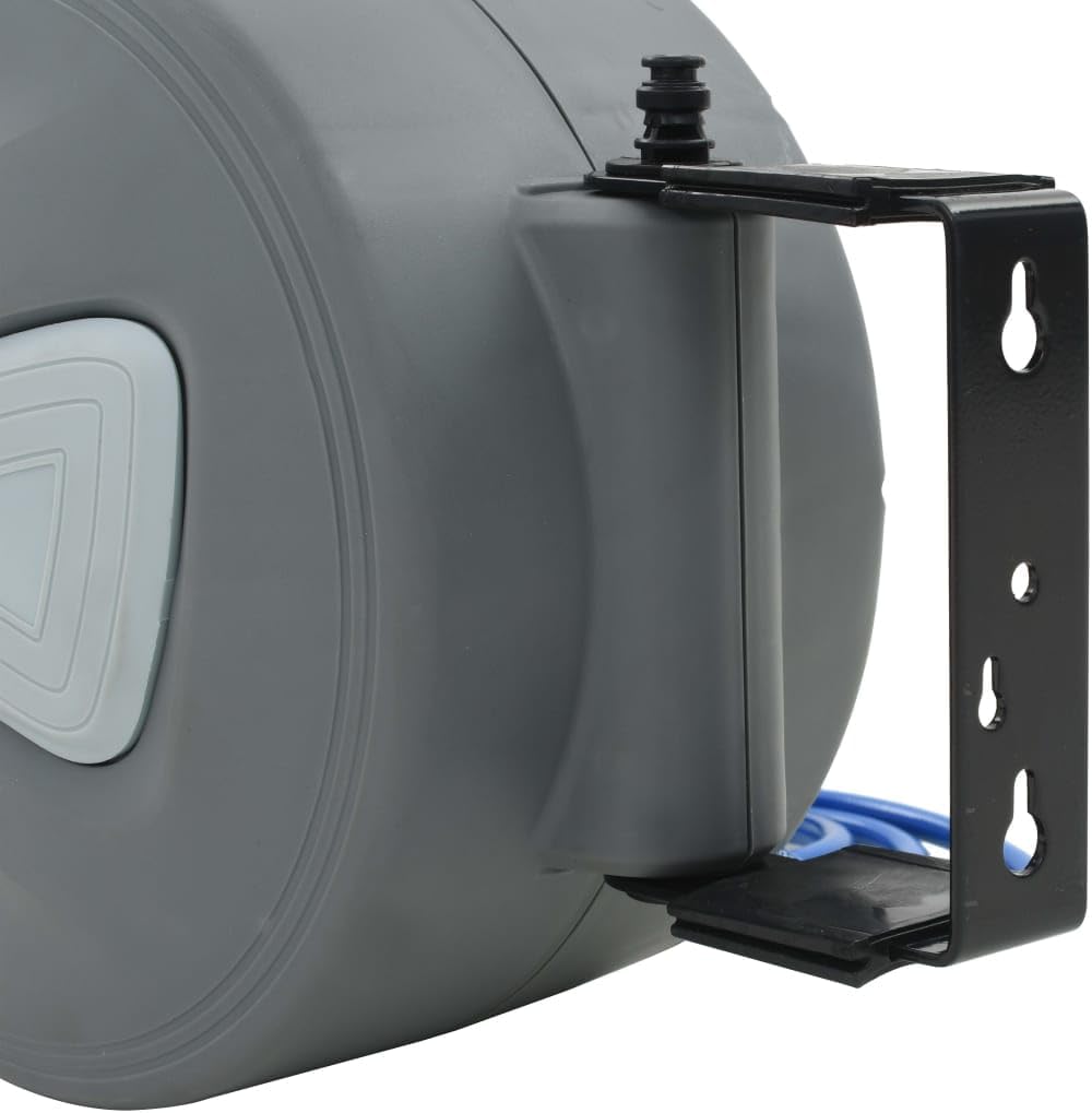 vidaXL Druckluftschlauch Aufroller Automatik Pneumatikschlauch Trommel Schlauchtrommel Schlauchaufro
