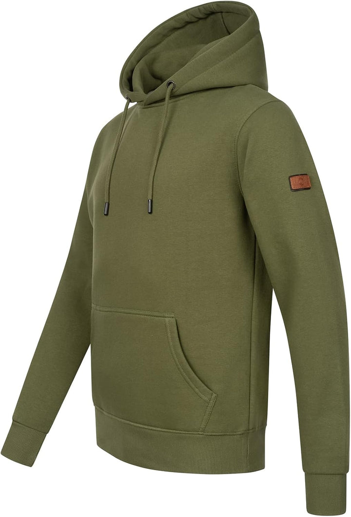 Rock Creek Herren Kapuzenpullover Hoodie H-340 3XL Dunkelgrün, 3XL Dunkelgrün