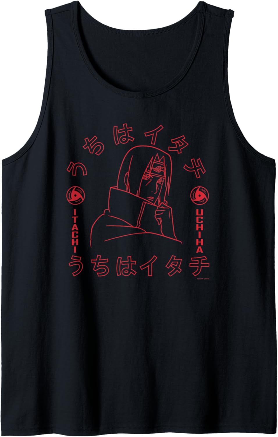 Naruto Shippuden Itachi des Sharingan Tank Top