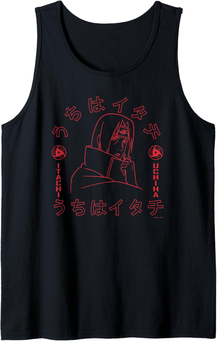Naruto Shippuden Itachi des Sharingan Tank Top