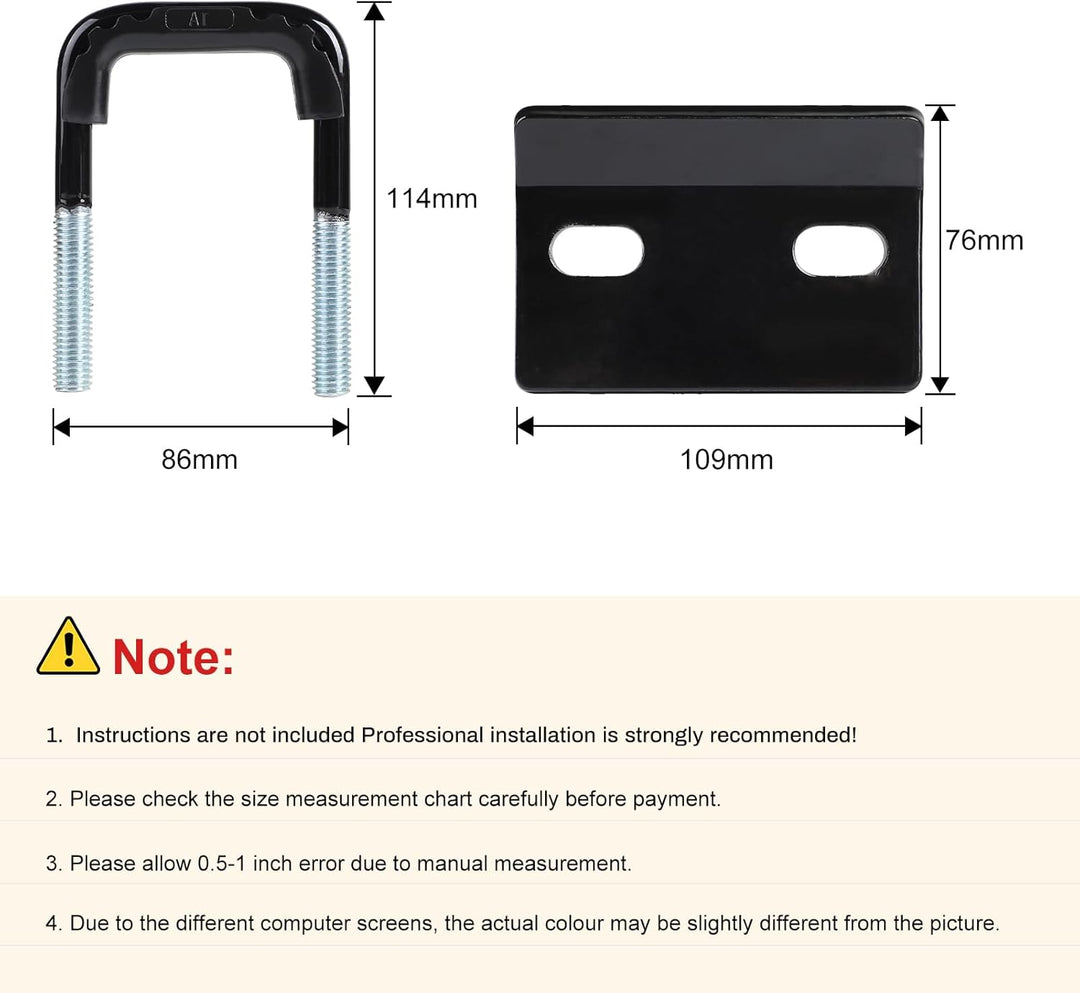 Kupplungsspanner, Anti-Rassel-Stabilisator für 3,2 cm und 5,1 cm Anhängerkupplungen Reduzieren die B