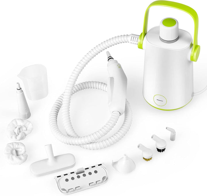 GOPLUS Dampfreiniger Handgerät, 1000W Handdampfreiniger, Aufheizzeit: 3 min., Dampfdruck: Max. 3 bar