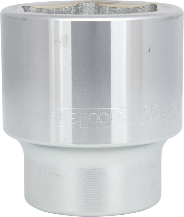 KS Tools 911.1054 1" CLASSIC Sechskant-Stecknuss, kurz, 54mm