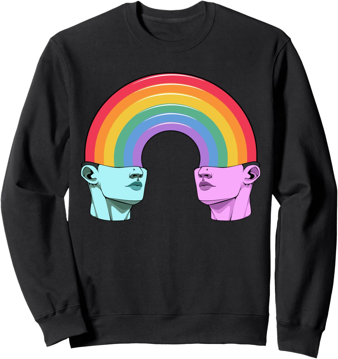 LGBT Pride Regenbogen LGBTQ Lesbisch Schwul Queer Gay Sweatshirt