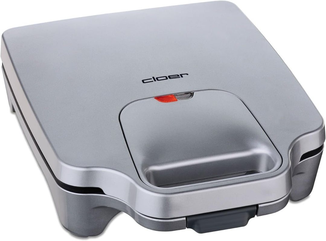 Cloer 6269 Sandwichmaker XXL / 1800 W / für 4 Sandwiches / American Toast / XXL-Füllung / optische F
