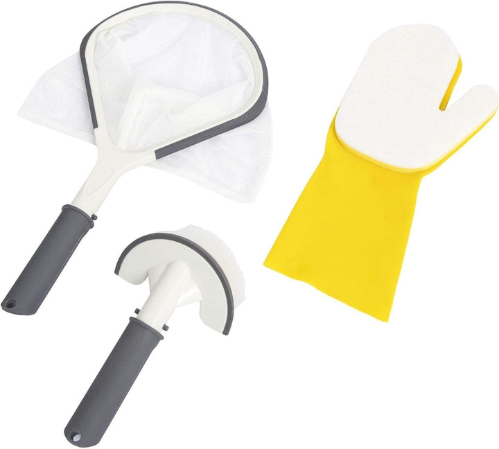 Lay-Z-Spa Hot Tub All in 1 Cleaning Tool Set 1 Weissblau, 1 Weissblau