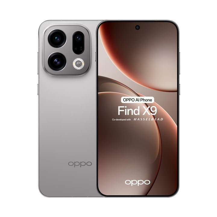 OPPO Find X9 5G 2025 CPH2797 Smartphone, entsperrt, Dual-SIM, 12 GB RAM, 512 GB Speicher, Android 16