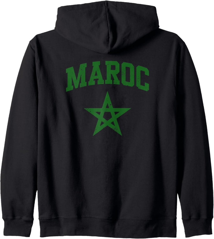 Maroc Marokko Original Kapuzenjacke