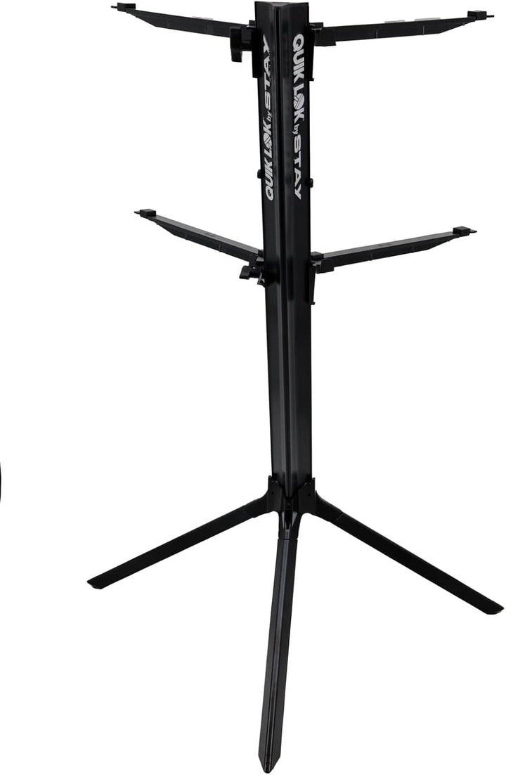 Stay Musik S1100/02blk Ständer Black 2 Tier Straight, Black 2 Tier Straight