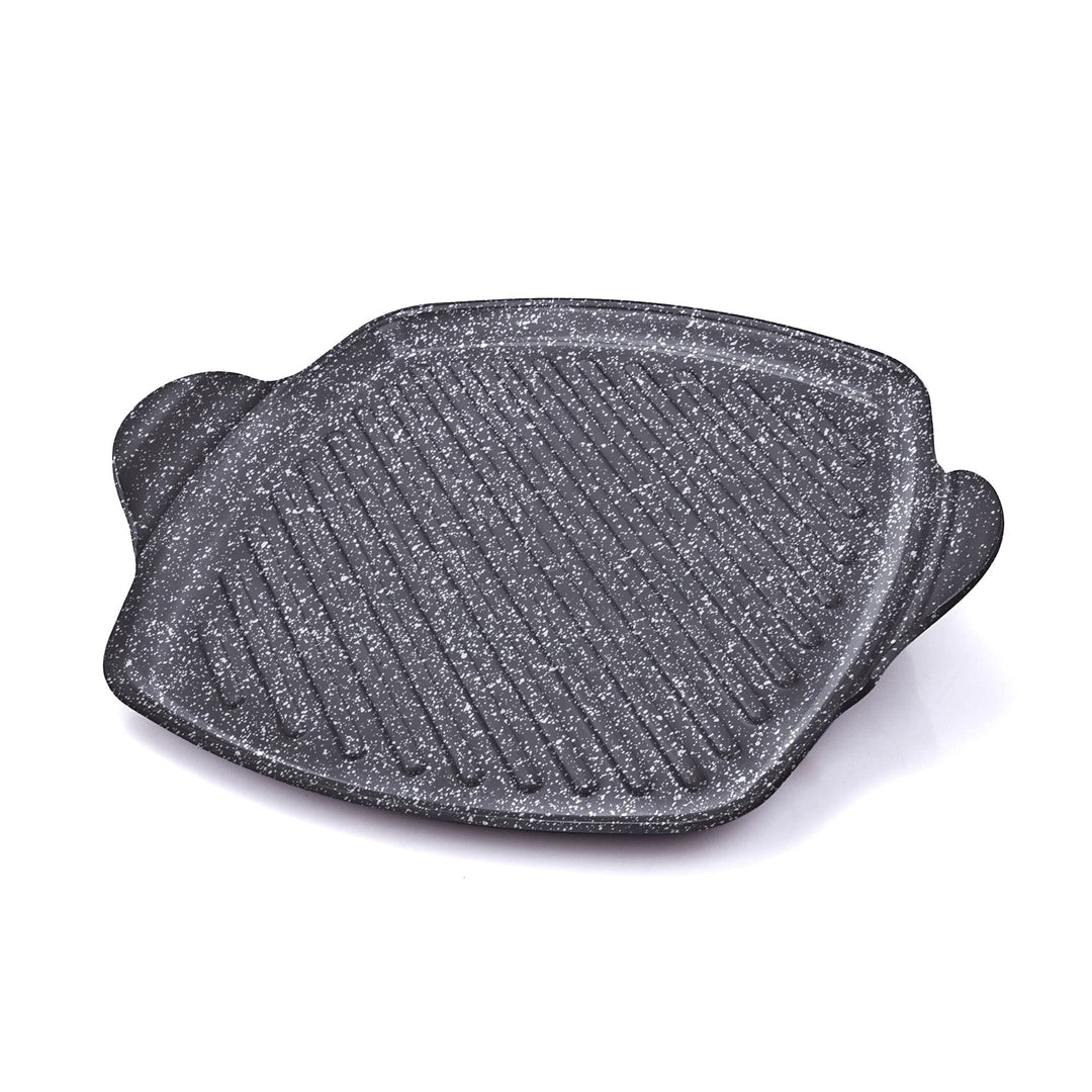 Währung Gusto Grill, quadratisch, aluminium, Grau, 25/25 cm, Gusto Grill