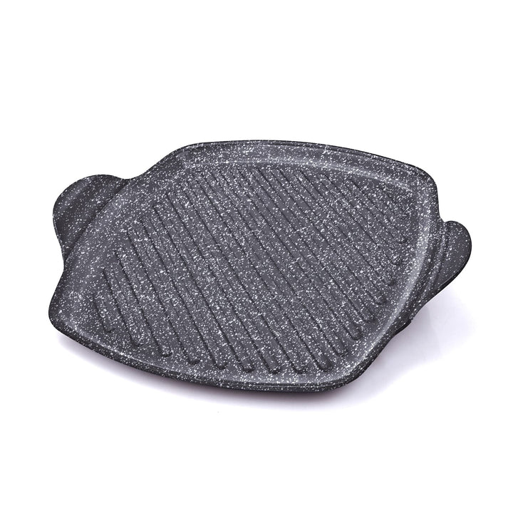 Währung Gusto Grill, quadratisch, aluminium, Grau, 25/25 cm, Gusto Grill