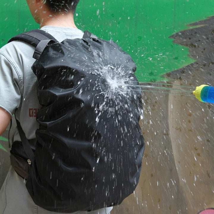 Regenhülle, 100 l, wasserdicht, staubdicht, Wandern, Reisen, Camping, tragbar, gross, Armeegrün