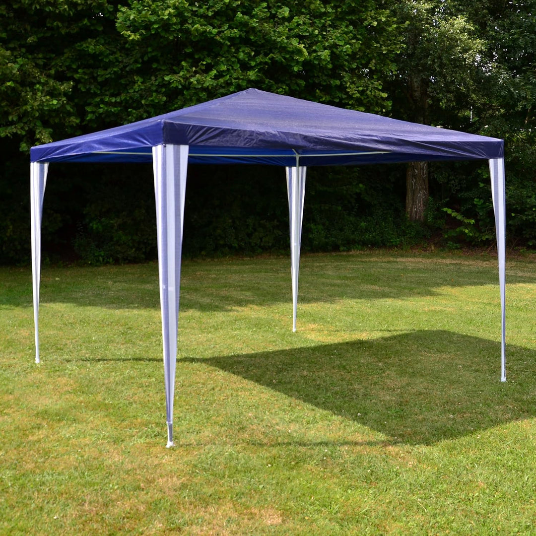 Nexos GM36001 PE-Pavillon Partyzelt für Garten Terrasse Markt Camping Festival als Unterstand und Pl