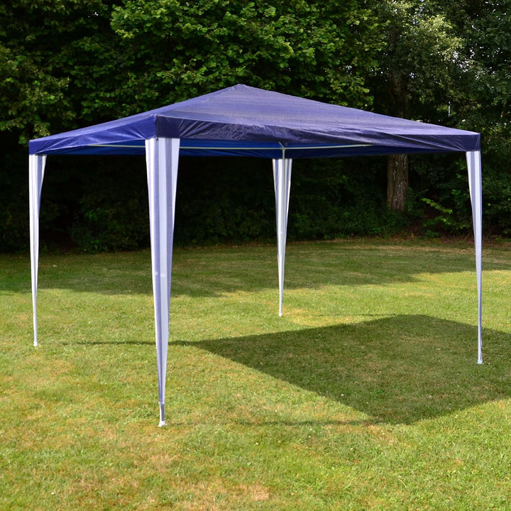 Nexos GM36001 PE-Pavillon Partyzelt für Garten Terrasse Markt Camping Festival als Unterstand und Pl