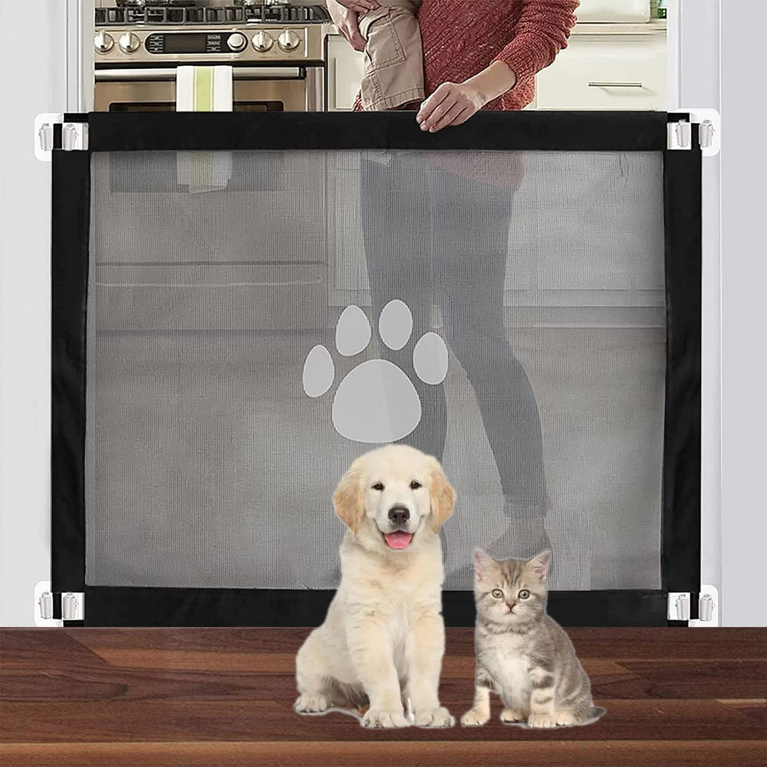 Hunde Türschutzgitter Treppenschutz Türschutzgitter ohne Bohren Hundebarrieren 100 x 75 cm Treppensc