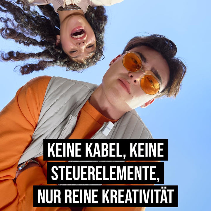 RØDE Wireless Micro - Kompaktes drahtloses Mikrofon, Zwei Mikrofone mit Ladekoffer für die Erstellun