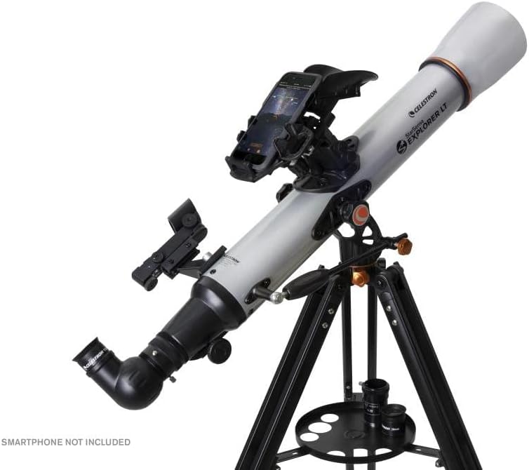 Celestron 22450 StarSense Explorer LT 70AZ Refraktor-Teleskop, Tubuslänge 81 cm, f/1 Öffnungsverhält