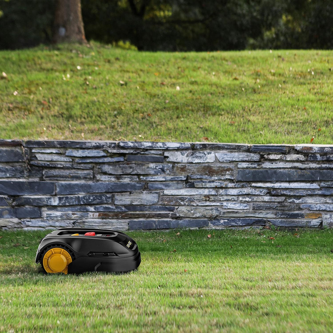 LANDXCAPE 18V (20V MAX) 300 m² Rasenmähroboter LX850, 3-Klingen-Mulch-/Schneidesystem, leise und zuv