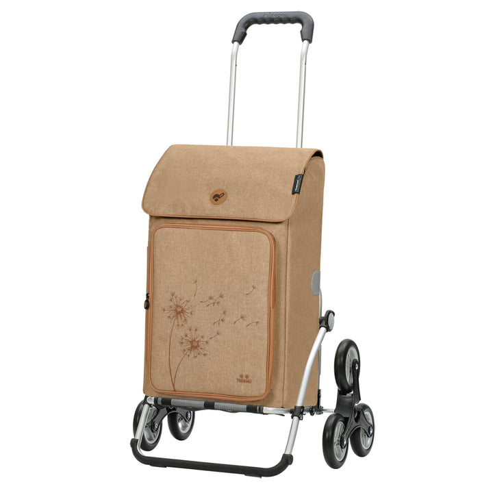 ANDERSEN Einkaufstrolley - Treppenst. Royal Sh. Erbo beige 45 L Einkaufswagen, gross, Thermo, vielse