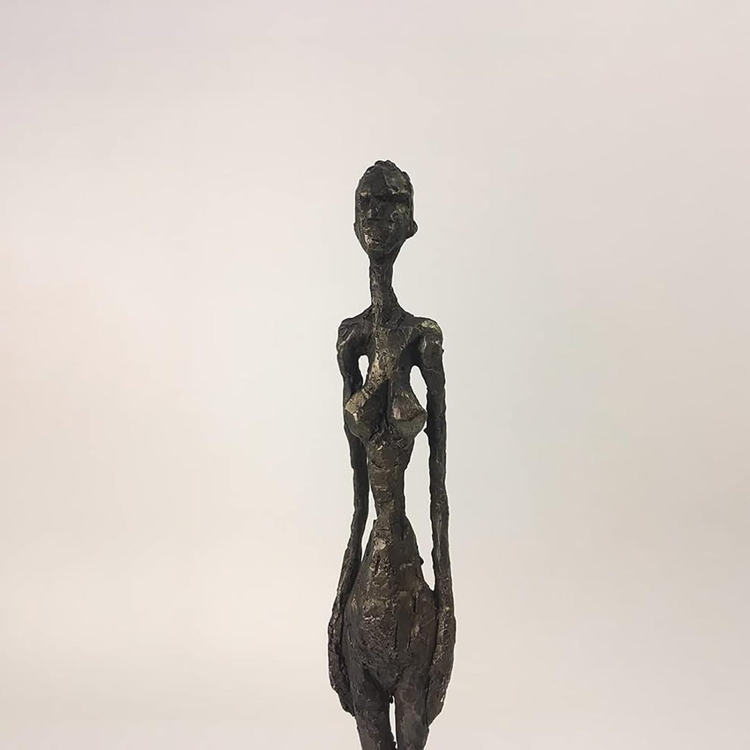 Giacometti Bronze Skulptur Statue Figur,Abstrakte Moderne Kunst Deko, Wohnzimmer Büro Galerie, Künst