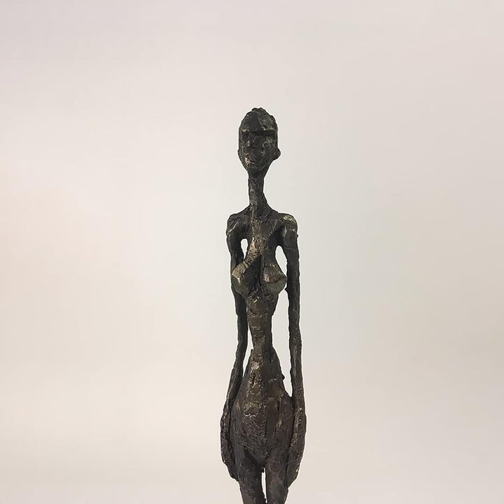 Giacometti Bronze Skulptur Statue Figur,Abstrakte Moderne Kunst Deko, Wohnzimmer Büro Galerie, Künst