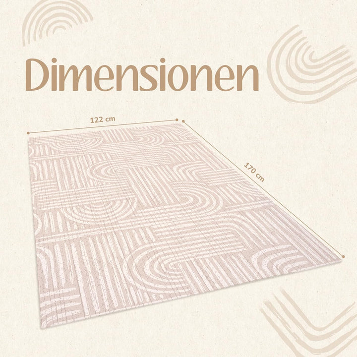 Puzzlematte Baby – Premium Krabbelmatte Baby aus EVA Schaum, Kinderteppich im zeitlosen Design, ruts