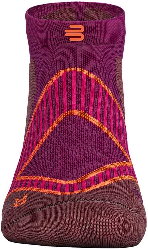 BAUERFEIND Sportsocken Run Performance Low Cut Socks, 1 Paar kurze Laufstrümpfe 38-40 Rosa, 38-40 Ro