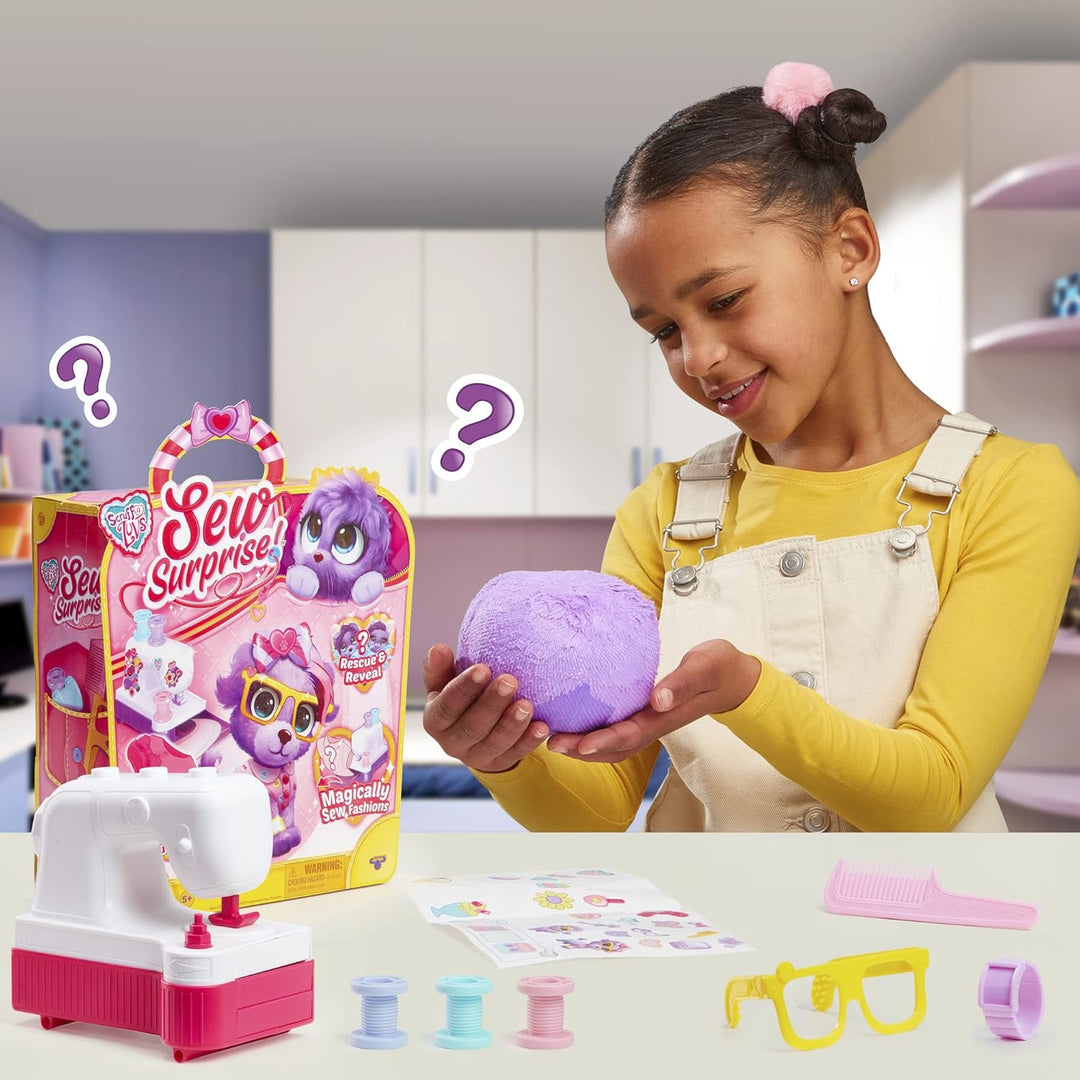 Little Live Pets Scruff-a-Luvs Sew Surprise. Retten, enthüllen und pflegen Sie einen geheimnisvollen