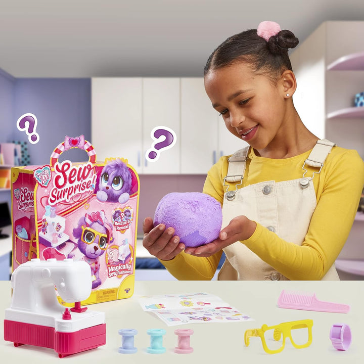 Little Live Pets Scruff-a-Luvs Sew Surprise. Retten, enthüllen und pflegen Sie einen geheimnisvollen