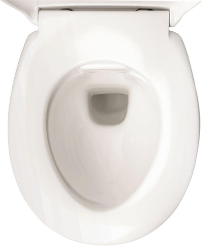 'aquaSu® Wand-WC-Set, Tiefspüler, Spülrandlose Toilette, Hängetoilette, Einfache Reinigung, weiss We