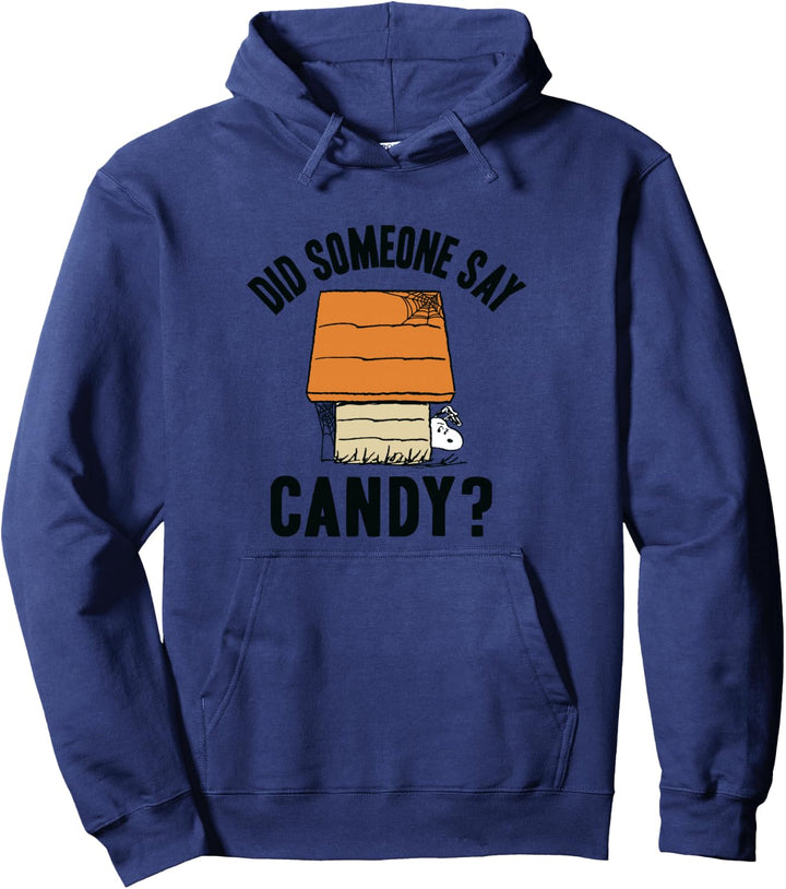 Peanuts Snoopy Hat jemand Süssigkeiten gesagt Pullover Hoodie