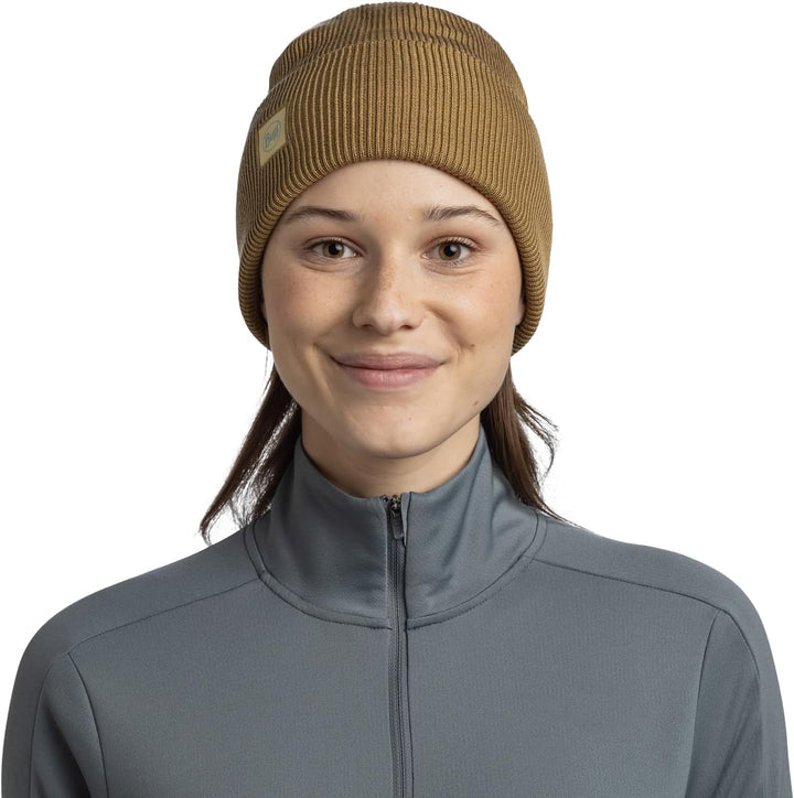 Buff®| Crossknit Mütze Männlich Weiblich Erwachsene, Reflektierend, Laufen, Laufen, Nacht, Sichtbark
