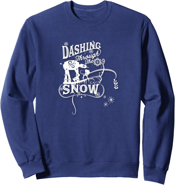 Star Wars AT-AT AT Dashing Through Snow Weihnachten Sweatshirt