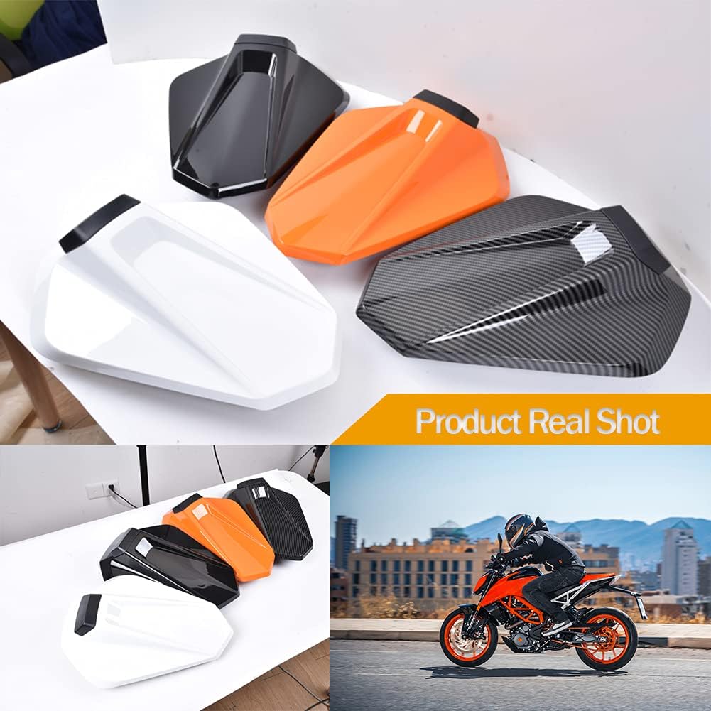 Motorrad-Soziussitzabdeckung für den Soziussitz, harter ABS-Motorverkleidung, Heckabschnitt für K.T.