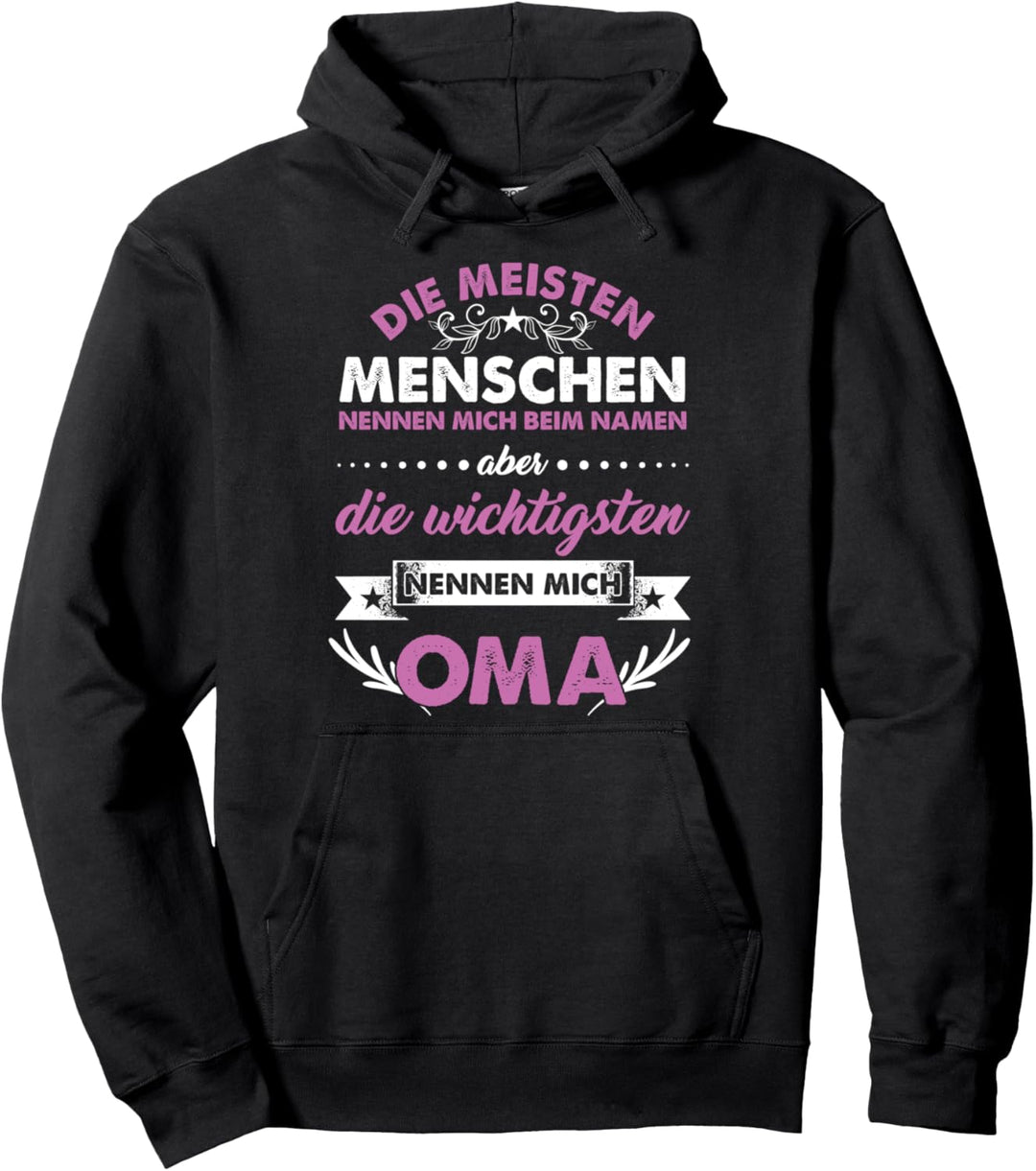 Oma Grossmutter Grosseltern Grossmama Enkel Enkelin Geschenk Pullover Hoodie