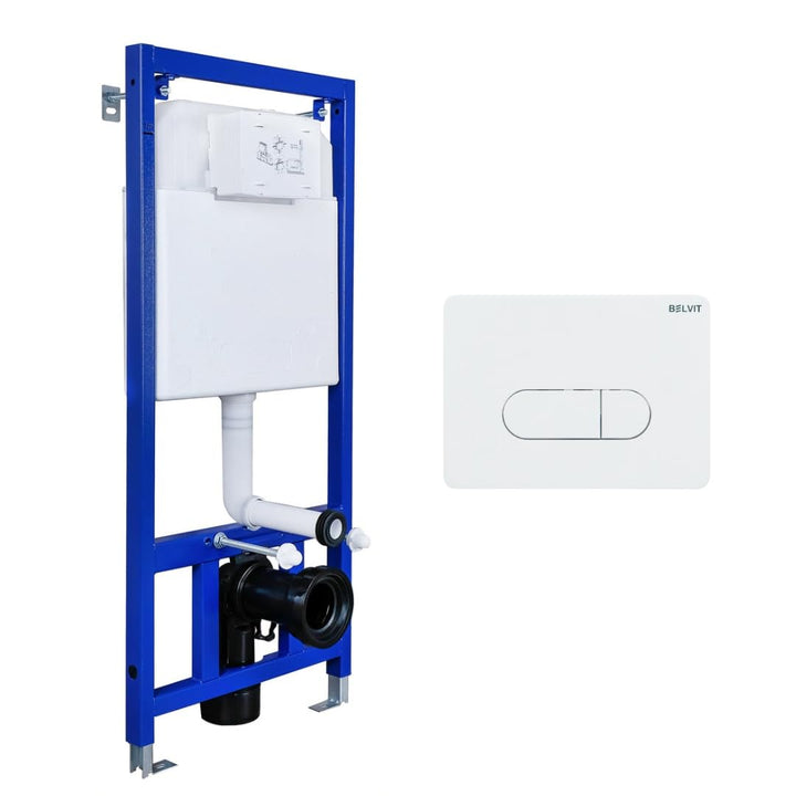 Belvit Trockenbau Vorwandelement Montageelement Für Wand-WC mit Betätigungsplatte
