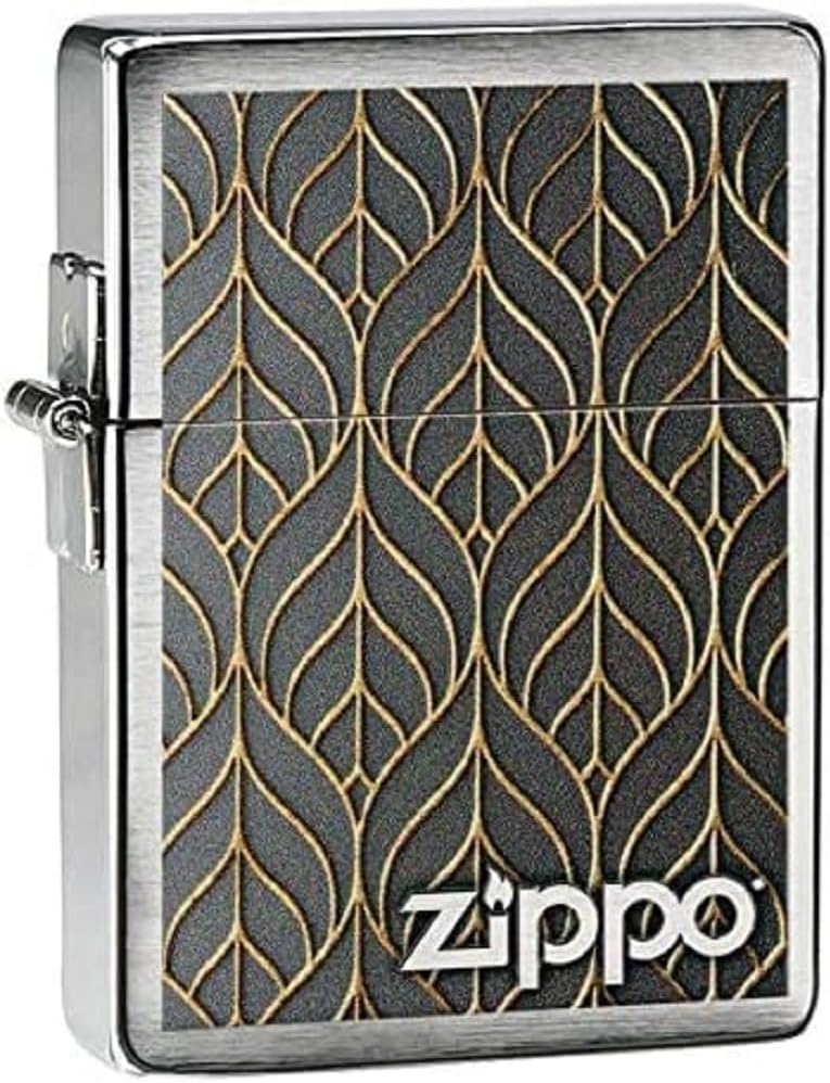 Zippo Feuerzeug, Messing, Individual Design, Original Pocketsize