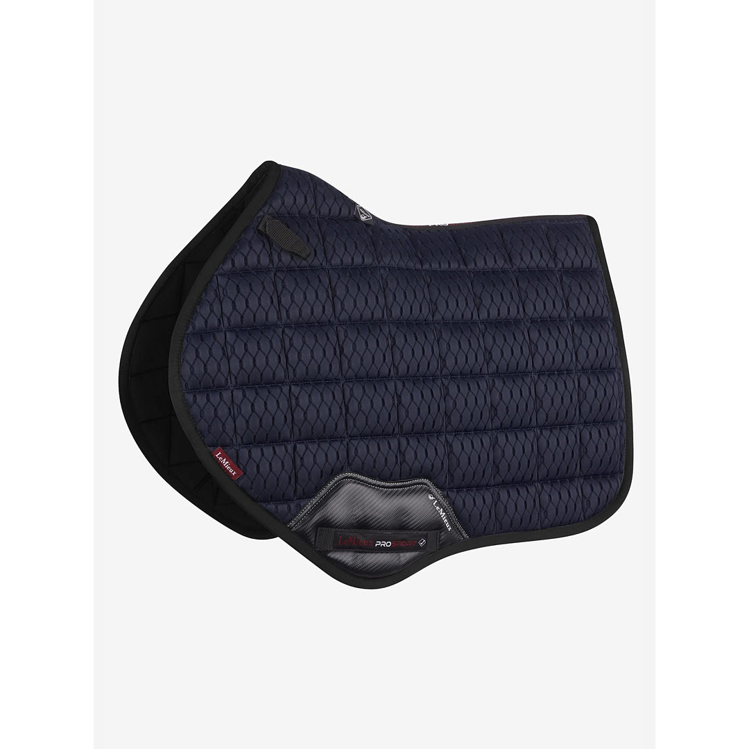 Prosport Der Lehrer Dressur Satteldecke mit D-Ringen L navy, L navy