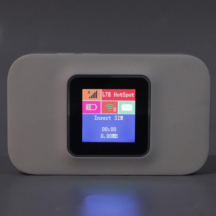 Focket Mobiler 4G-LTE-WLAN-Hotspot, Tragbarer WLAN-Hotspot-Router, 300 Mbit/s High-Speed-Pocket-WLAN