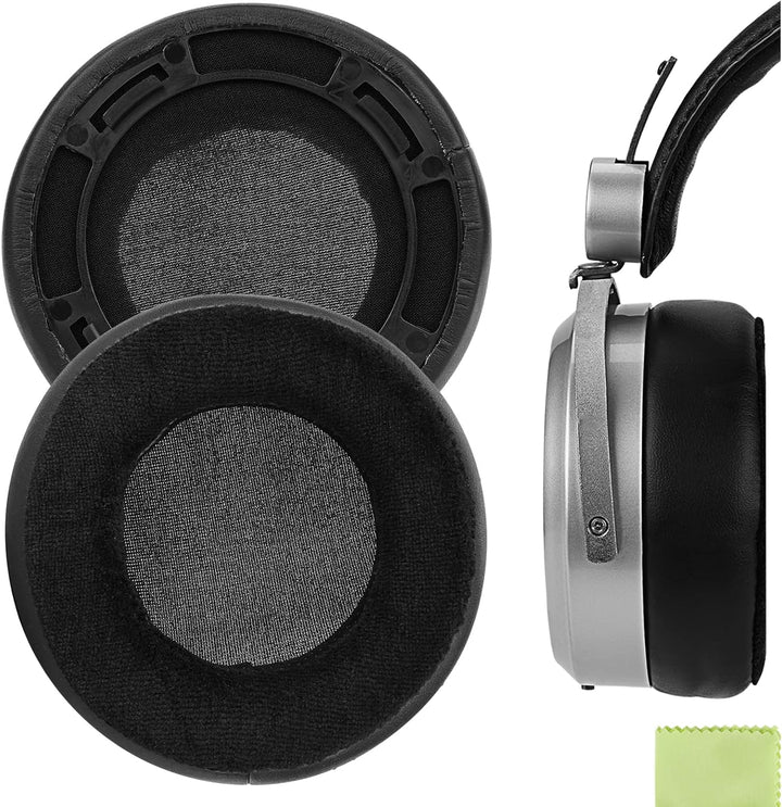 Geekria Comfort HybridVelour Ersatz-Ohrpolster, kompatibel mit Hifiman HE400SE HE400 HE400I HE400S H