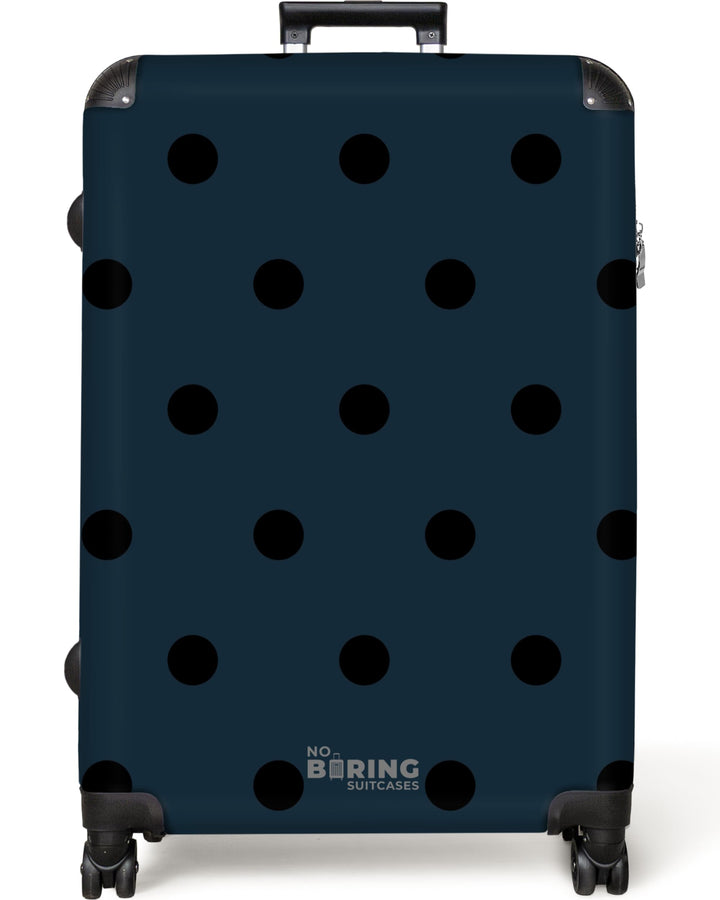 NoBoringSuitcases.com® Koffer XL Gross 77x51.5x28 cm Reisekoffer mit 4 Rollen Leicht Trolley Hartsch